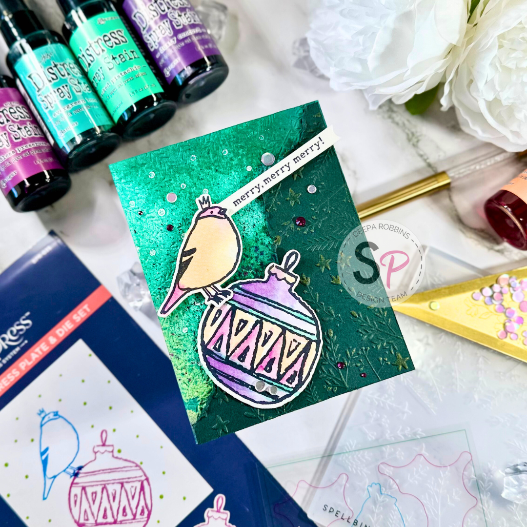 Spellbinders Starry Holiday Collection by Dina Wakely