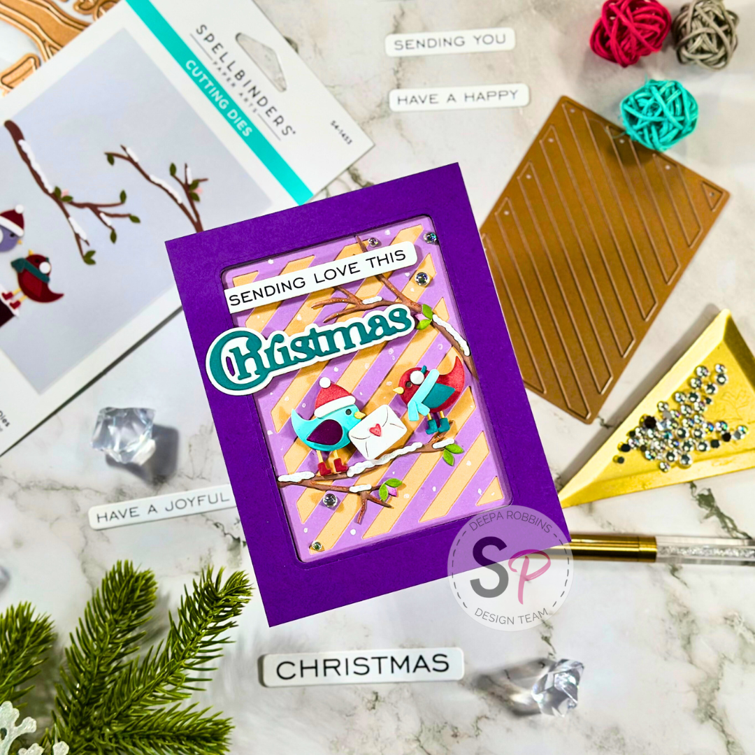 Spellbinders | All About Christmas Collection | Card Making Tutorial