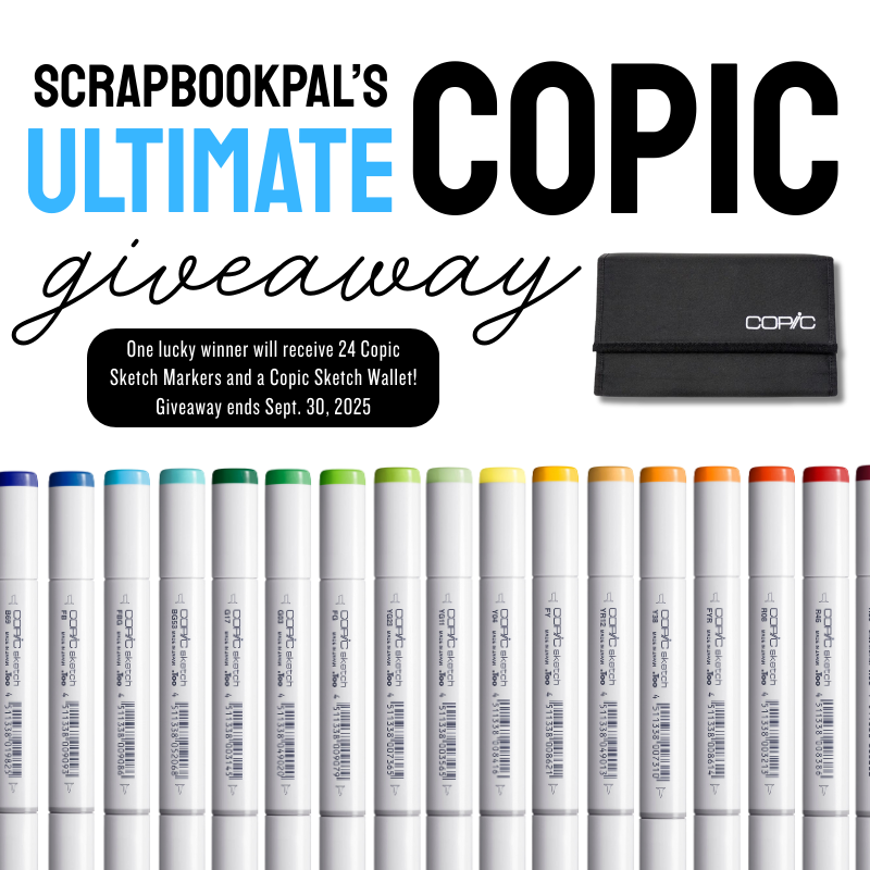 Giveaway: 24 Copic Sketch Markers + Copic Wallet - September 2025