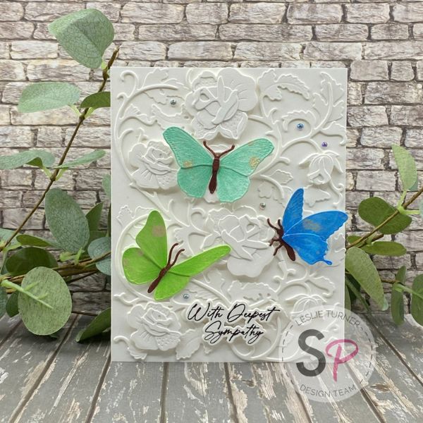 Deepest Sympathy with Honey Bee Stamps