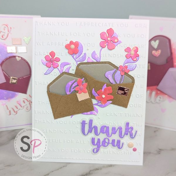 Card trio with Altenew Fun Little Envelopes & Scripted Sentiments