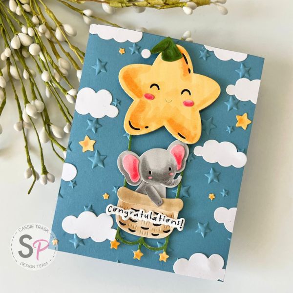 Spellbinders Little Smiles Collection: A Baby Card