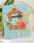Altenew - 3D Embossing Folder - Crisscross Blooms-ScrapbookPal