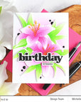 Altenew - 3D Embossing Folder - Dreamy Daylilies-ScrapbookPal