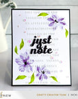 Altenew - 3D Embossing Folder - Mini Sentiments-ScrapbookPal