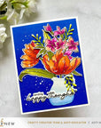 Altenew - Clear Stamps, Stencils & Dies - Build-A-Garden: Serene Blooms-ScrapbookPal