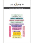 Altenew - Dies - One-Go Birthday Greetings-ScrapbookPal