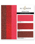 Altenew - Glitter Cardstock Set - Brilliant Red-ScrapbookPal