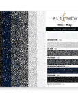 Altenew - Glitter Cardstock Set - Milky Way-ScrapbookPal