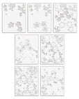 Altenew - Stencils - Ditsy Flowers Wallpaper-ScrapbookPal