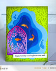 Altenew - Stencils - Flourishing Coral-ScrapbookPal