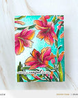 Altenew - Stencils - Flourishing Coral-ScrapbookPal