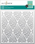 Altenew - Stencils - Flourishing Coral-ScrapbookPal
