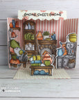 Art Impressions - Stamp & Die Set - Matchbook Gnome Home-ScrapbookPal