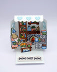 Art Impressions - Stamp & Die Set - Matchbook Gnome Home-ScrapbookPal