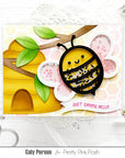 Pretty Pink Posh - Shaker Beads - Bee Happy