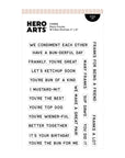 Hero Arts - Coney Club Collection - Clear Stamps - Many Franks - Scratch & Dent