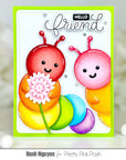 Pretty Pink Posh - Clear Stamps - Hello Friend