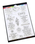 Catherine Pooler Designs - Clear Stamps - Excerpts Sentiments-ScrapbookPal