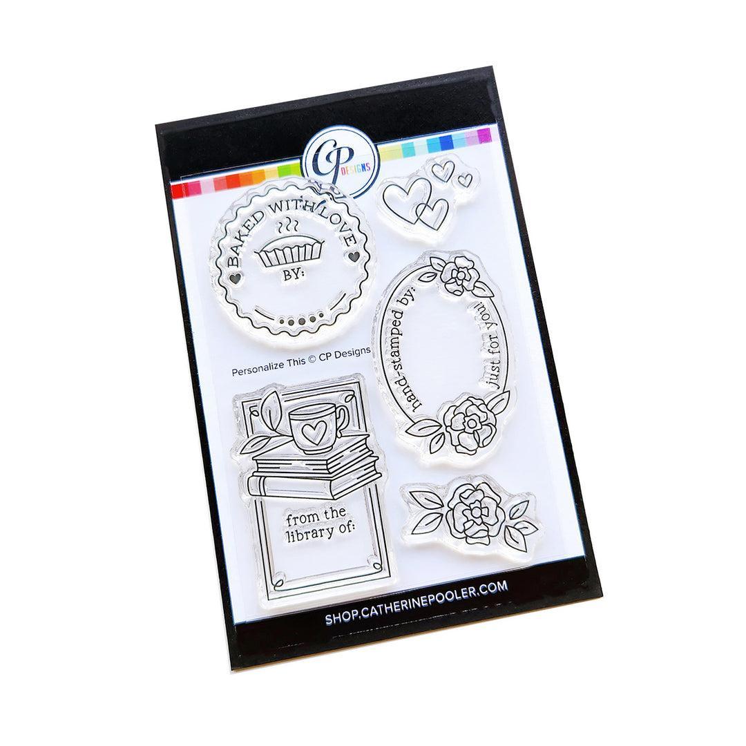 Catherine Pooler Designs - Clear Stamps - Personalize This-ScrapbookPal
