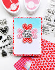 Catherine Pooler Designs - Clear Stamps - More Amor Sentiments-ScrapbookPal