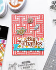 Catherine Pooler Designs - Dies - Woven Cover Plate-ScrapbookPal