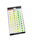 Catherine Pooler Designs - Enamel Dots - Party Yellow-Greens-ScrapbookPal