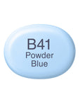 Copic - Sketch Marker - Powder Blue - B41-ScrapbookPal