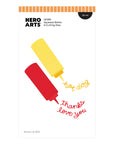 Hero Arts - Coney Club Collection - Dies - Squeeze Bottle - Scratch & Dent