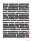 Dress My Craft - Embossing Folder - Brick Wall-ScrapbookPal