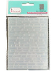Dress My Craft - Embossing Folder - Brick Wall-ScrapbookPal