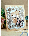Gina K. Designs - Clear Stamps - Flowering Frame-ScrapbookPal