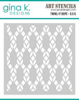 Gina K. Designs - Stencils - Twirl-it-Rope-ScrapbookPal