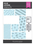 Hero Arts - Best Gift Ever Collection - Stencils - Gorgeous Giftwrap-ScrapbookPal