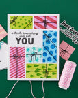 Hero Arts - Best Gift Ever Collection - Stencils - Gorgeous Giftwrap-ScrapbookPal