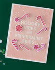 Hero Arts - Candy Cane Season Collection - Clear Stamps - A Little Merri-Mint-ScrapbookPal