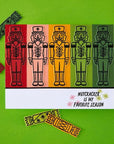 Hero Arts - Crackin' Christmas Collection - Stamp & Cut - A Little Nuts-ScrapbookPal