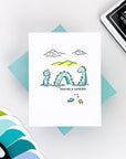 Hero Arts - Don't Stop Believing Collection - Stamp & Cut - Unbelievably Awesome-ScrapbookPal