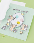 Hero Arts - Eggstra Special Collection - Stamp & Cut - Color My World-ScrapbookPal