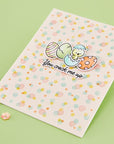 Hero Arts - Eggstra Special Collection - Stamp & Cut - Color My World-ScrapbookPal