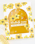 Hero Arts - Fresh Flowers Collection - Stencils & Dies - Floral Frame-ScrapbookPal