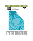 Hero Arts - Friends With Flair Collection - Stencils - Jean Jacket-ScrapbookPal