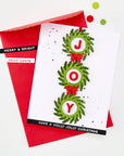 Hero Arts - Home for the Holidays Collection - Dies - Winter Wreath-ScrapbookPal