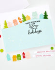 Hero Arts - Home for the Holidays Collection - Dies - Winter Wreath Accessories-ScrapbookPal