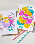 Hero Arts - Let's Celebrate Collection - Stencils - Color Layering Celebrate-ScrapbookPal