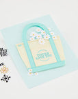 Hero Arts - Tote-ally Awesome Collection - Stamp & Cut - Totes the Best-ScrapbookPal