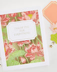 Hero Arts - Tranquil Garden Collection - Letterpress + Foil & Cut - Lovely Labels-ScrapbookPal