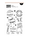 Hero Arts - Vintage Vinyl Collection - Clear Stamps - Wishing You-ScrapbookPal