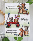 Honey Bee Stamps - Clear Stamps - Dog Gone Amazing-ScrapbookPal