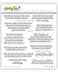 Honey Bee Stamps - Clear Stamps - Inside Sentiments: God's Love-ScrapbookPal